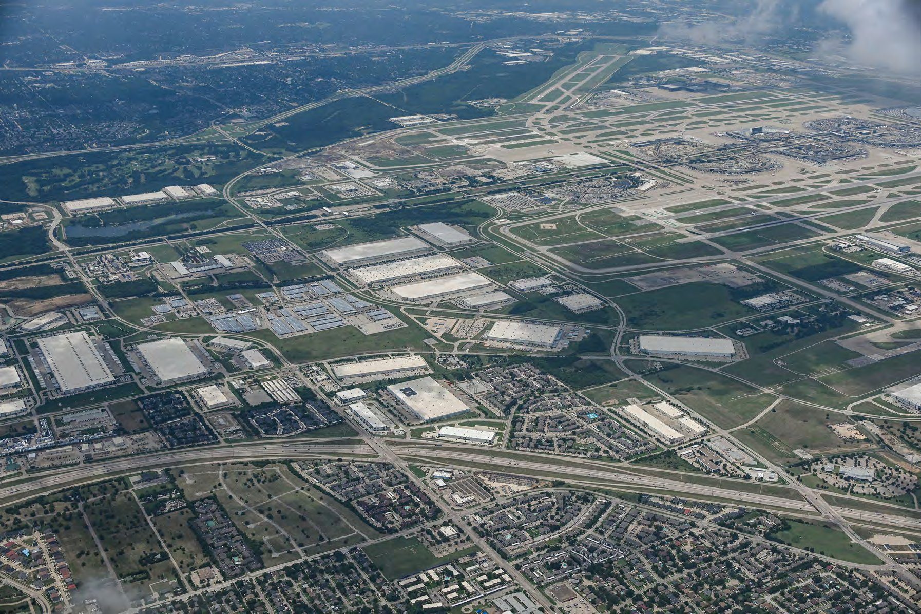 161 Airport Center — DFW Airport location aerial context